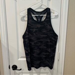 Athleta Ultimate Train Racerback Camo Tank